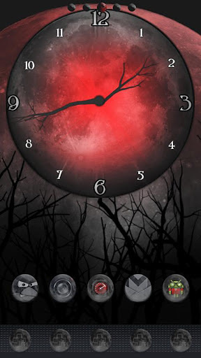 Twilight Moon Clock Widget截图4