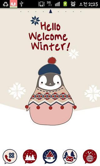 Pepe-winter Go launcher theme截图5