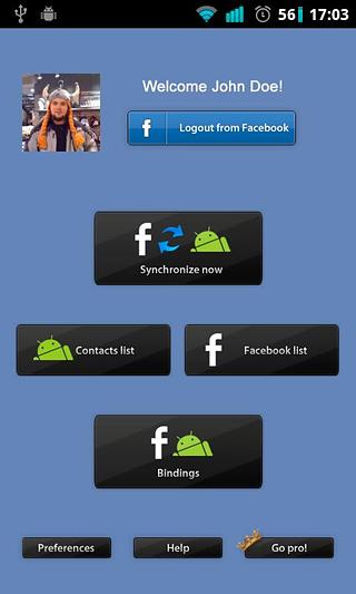 Facebook Contact Binder截图2