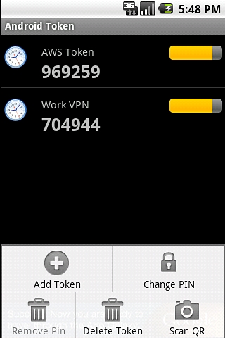 Android Token截图1