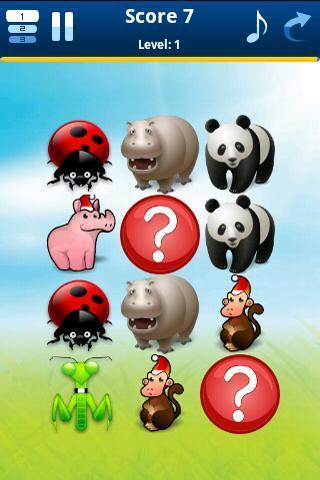 Kids Memory (Animals)截图1