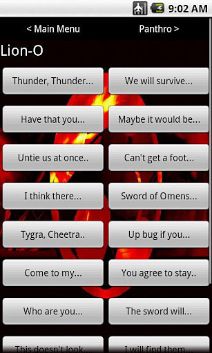 Thundercats Soundboard截图3