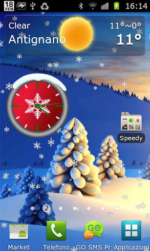 XMAS GNOKKIA FREE CLOCK截图2