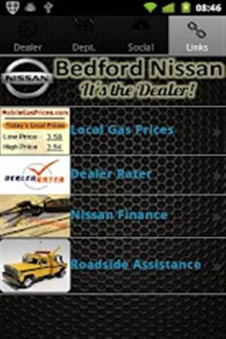 Bedford Nissan Dealer App截图2