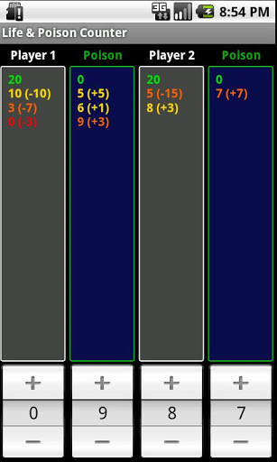 Life & Poison Counter截图1