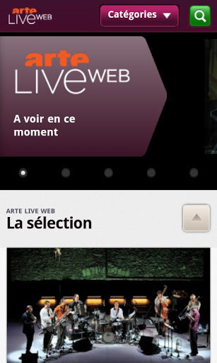 ARTE Live Web截图1