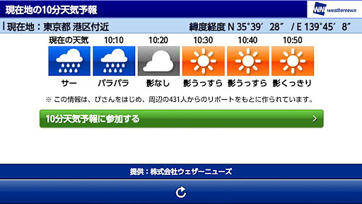 weathernews for navi截图2