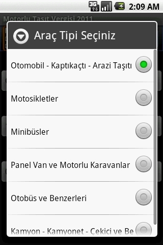 Motorlu Taşıt Vergisi 2012截图2