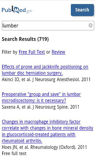 PubMed search截图3