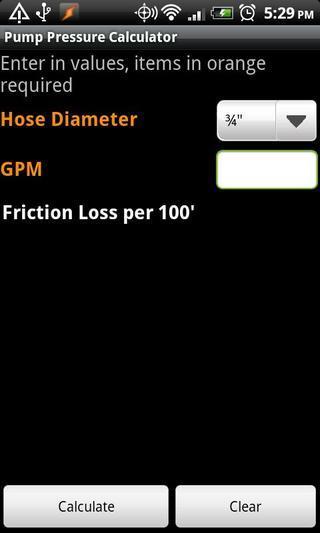 Pump Pressure Calculator Lite截图2