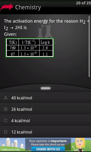 AIEEE Mock Test 3截图2