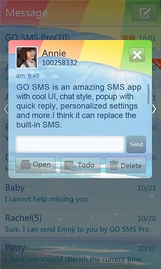 GOSMS Summer Theme截图3