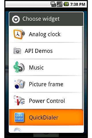 Quick Dialer Widget截图2