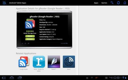 Android Tablet Apps截图1