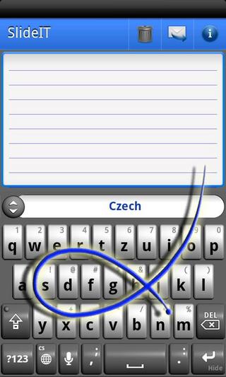 SlideIT Czech QWERTZ Pack截图4