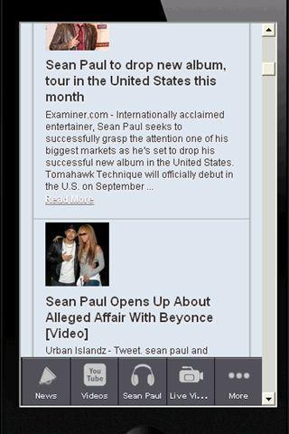 Sean Paul Fans App截图5