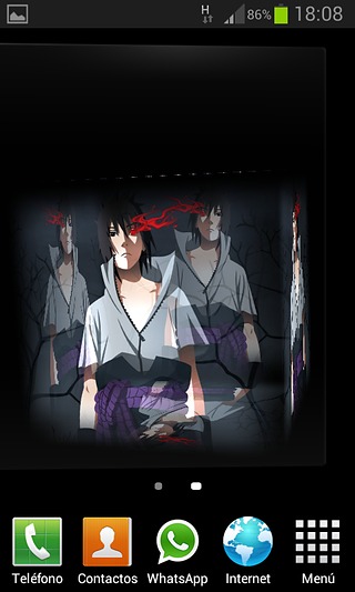 3D Sasuke Chidori LWP截图6