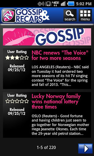 TV Recaps and Gossip截图4