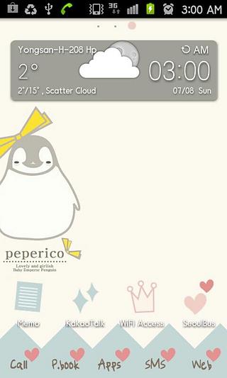 Pepe-flower Go Launcher theme截图8