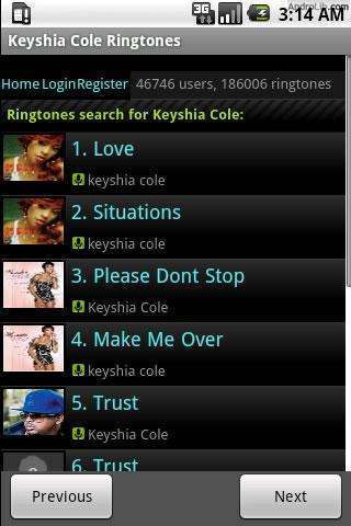 Keyshia Cole 铃声截图2