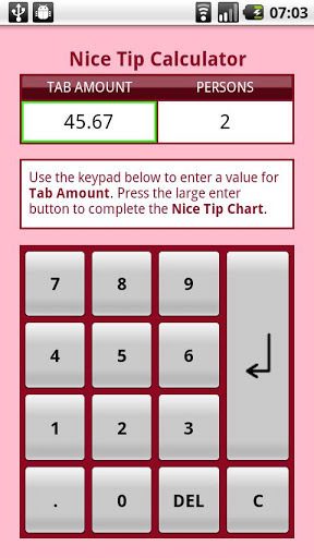 Nice Tip - Tip Calculator截图8