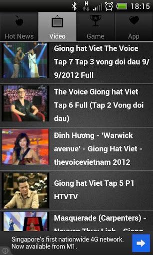 Giong Hat Viet - The Voice VN截图3