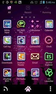 Club GO Launcher Getjar Theme截图2