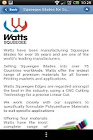 Watts Urethane Products截图3