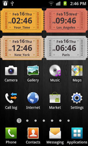 Awesome Clock Widget Lite截图2