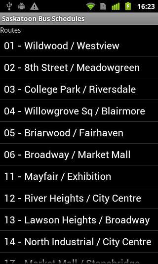 Saskatoon Bus Schedules截图1