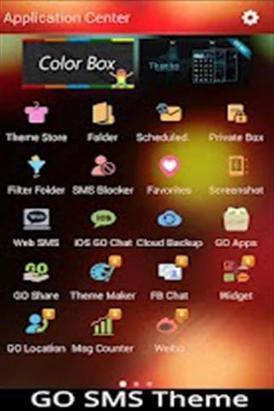 GOSMS JellyB Theme截图2