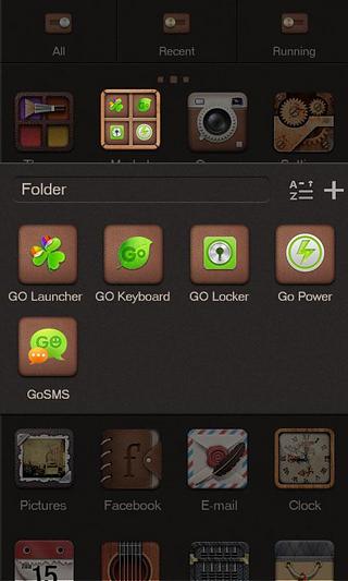 X-Subtle GO Launcher EX Theme截图4