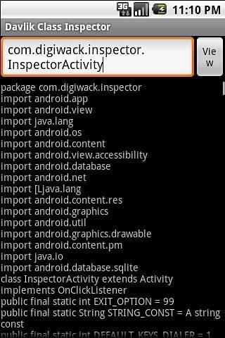 Dalvik Class Inspector截图2