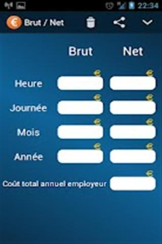 Salaire Brut Net截图1