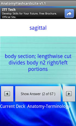 Anatomy Flashcards Lite截图6