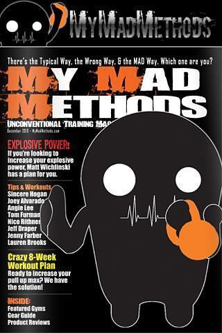 My Mad Methods Workout App截图2