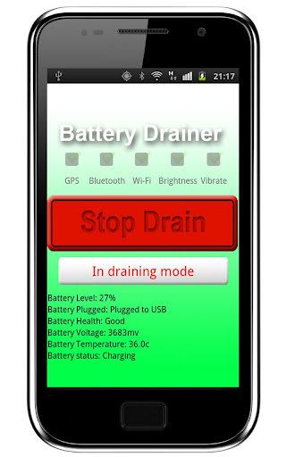 Battery Drainer截图1