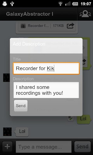 Recorder for Kik截图2