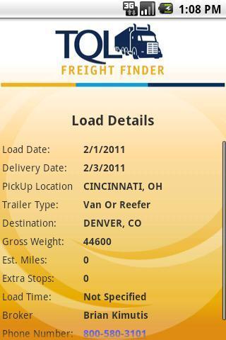 TQL Freight Finder截图3