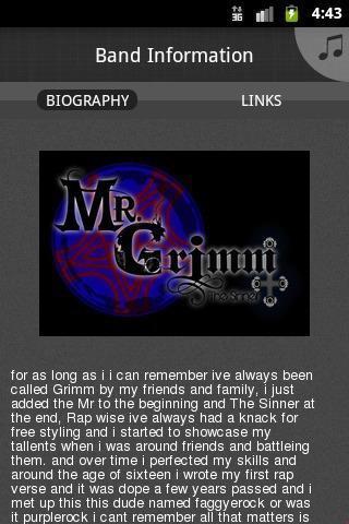 Mr Grimm the sinner音乐截图2