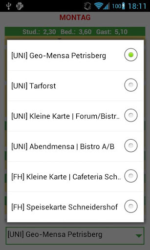 MensaFoodApp - Mensa Uni Trier截图3