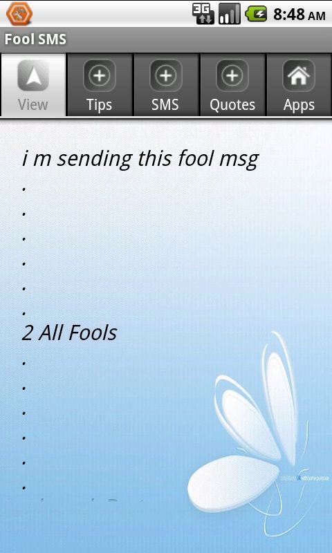 Fool SMS截图3