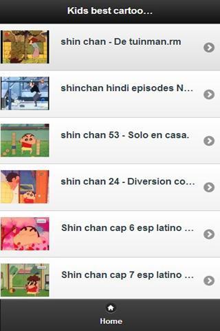 Kids best cartoon Shin chan截图1