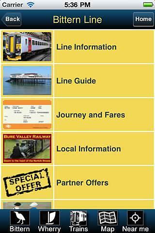 Bittern Wherry Rail Lines截图2