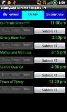 Disneyland XTreme Fastpass Pro截图2
