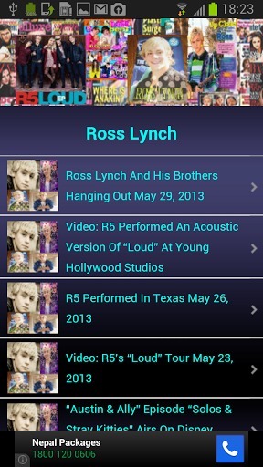 My Fan App : Ross Lynch截图3