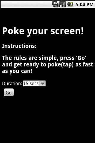 Poke Your Screen截图1