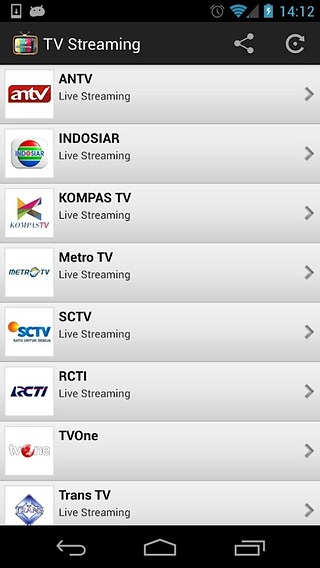 TV Streaming截图2