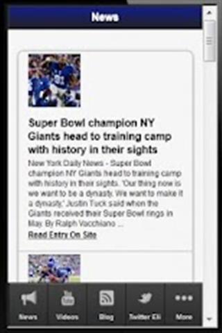 NY Giants News Uncensored截图3