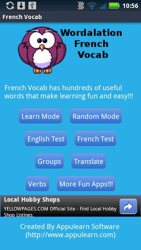 Wordalation French Vocab截图1